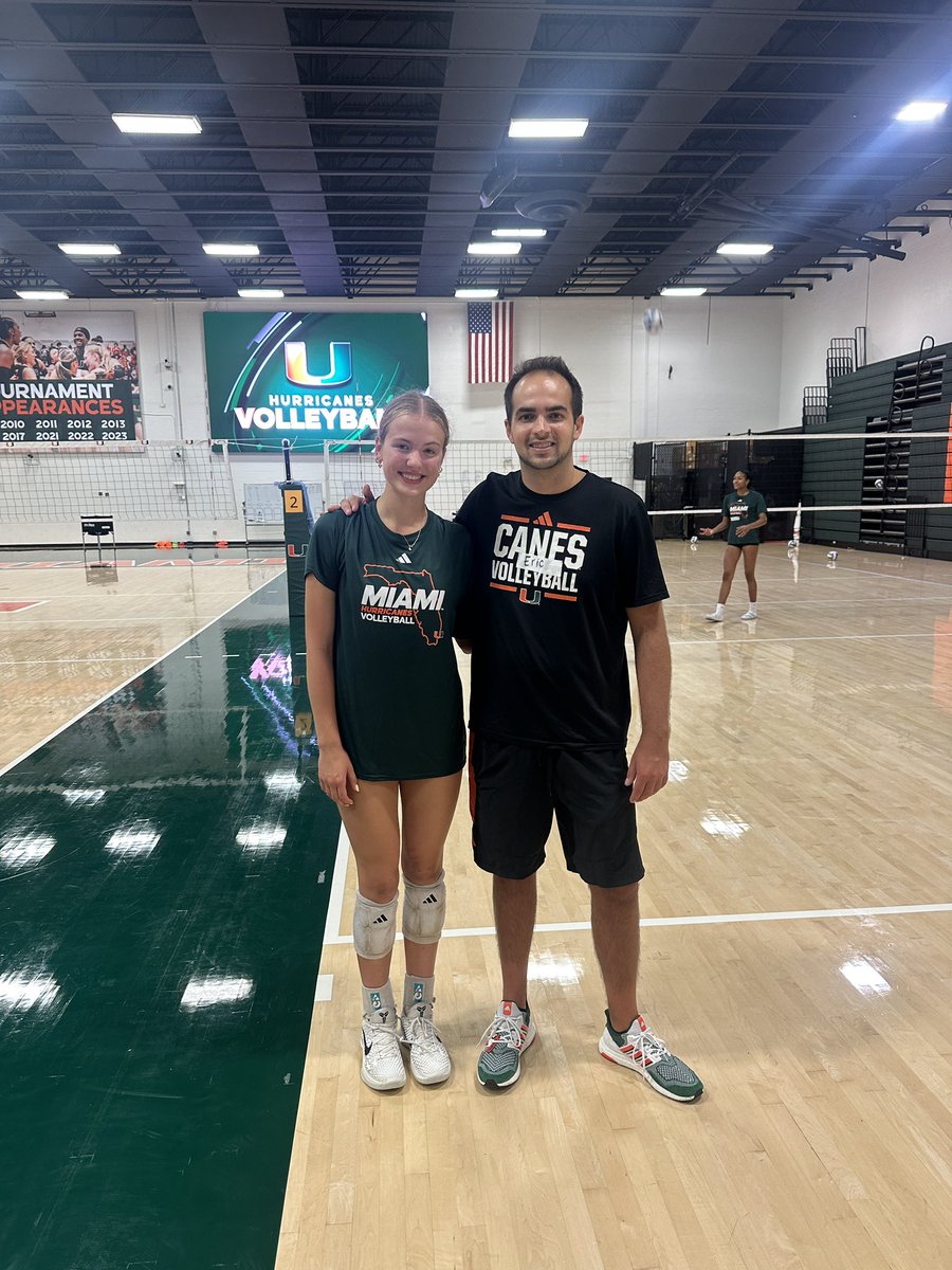 Sophia Austen (@austen_soph2027) on Twitter photo I had a great time today at <a href="/CanesVB/">Miami Hurricanes Volleyball</a> camp! I loved being able to see the beautiful campus and compete! Thank you for the invite! 💚🧡 I had a great time today at <a href="/CanesVB/">Miami Hurricanes Volleyball</a> camp! I loved being able to see the beautiful campus and compete! Thank you for the invite! 💚🧡
