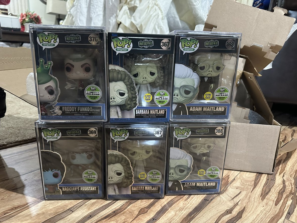 Beetlejuice Arrived - 
Nagicians Assistant error &amp; One Protector Was Left Off. <a href="/Dropppio/">Droppp</a> <a href="/OriginalFunko/">Funko</a> <a href="/TheeUncleJerry/">Uncle Jerry</a>