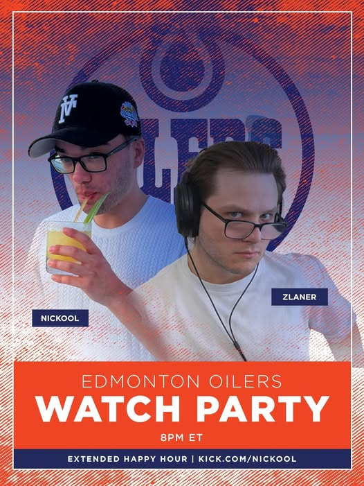 Nickool's tweet image. Watch Partying the Game 5 NHL Finals with @ZLaner come pull up
kick.com/nickool