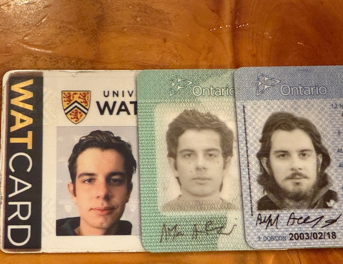 What 4 years of Waterloo engineering does to a mf. Also don’t try forging my signature as you can see it changes constantly 👍