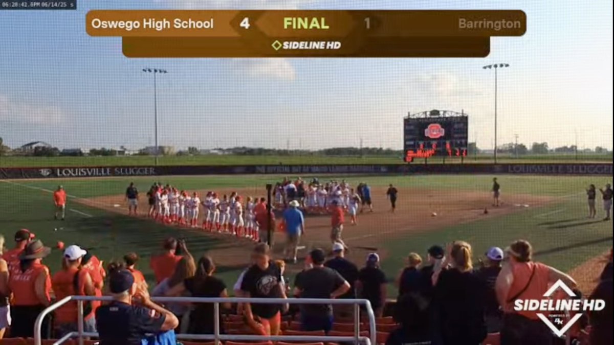 Congrats to <a href="/OHSPantherSB/">Oswego Softball</a> !!!
State champs 🏆