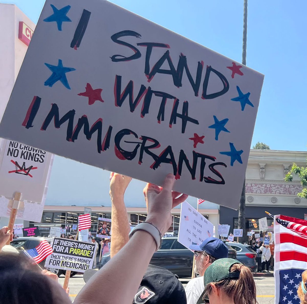 Andrea Damic (@damicandrea) on Twitter photo I stand with Immigrants, Refugees, Displaced…. no matter where they come from… No Kings! #NoKings <a href="/realDonaldTrump/">Donald J. Trump</a> <a href="/WhiteHouse/">The White House</a> I stand with Immigrants, Refugees, Displaced…. no matter where they come from… No Kings! #NoKings <a href="/realDonaldTrump/">Donald J. Trump</a> <a href="/WhiteHouse/">The White House</a>