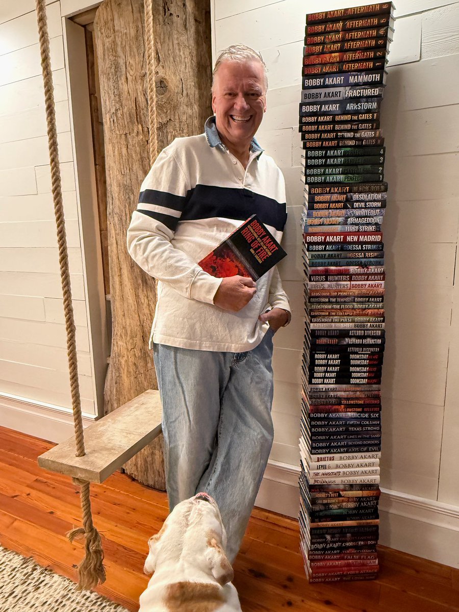 🇺🇸 10 years ago today, I published my first novel - The Loyal Nine.  On Wednesday I’ll be publishing my 77th when Ring of Fire is released. 
Thank you for your loyalty, your support and most of all for reading my stories. You are what keeps me writing.