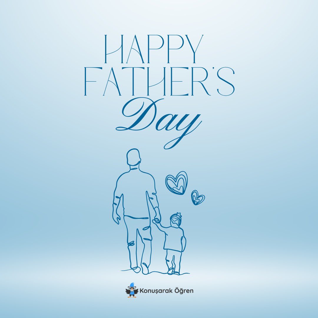 Birçok şeyin öğretmeni okuldu, ama ilk öğretmenimiz her zaman babamızdı.
Bugün, ilham veren tüm babaların günü.

Konuşarak Öğren olarak, tüm babaların Babalar Günü’nü kutluyoruz! 💙

#BabalarGünü #FathersDay #KonuşarakÖğren #ingilizce #eğitim