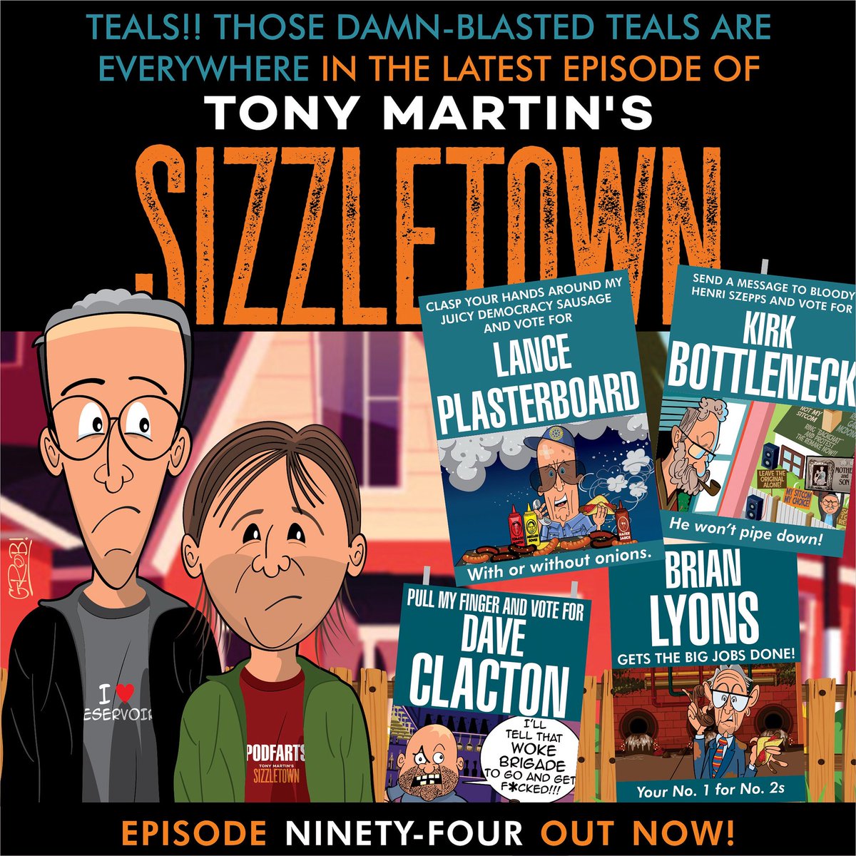 Matt Dower (@thepotsnpans) on Twitter photo Victims of youths and teals call into the latest <a href="/mrtonymartin/">Tony Martin</a>’s #SIZZLETOWN.
Ep 94 out now: sizzletownpodcast.com
Artwork by GROB: tiny.cc/qaldyz Victims of youths and teals call into the latest <a href="/mrtonymartin/">Tony Martin</a>’s #SIZZLETOWN.
Ep 94 out now: sizzletownpodcast.com
Artwork by GROB: tiny.cc/qaldyz