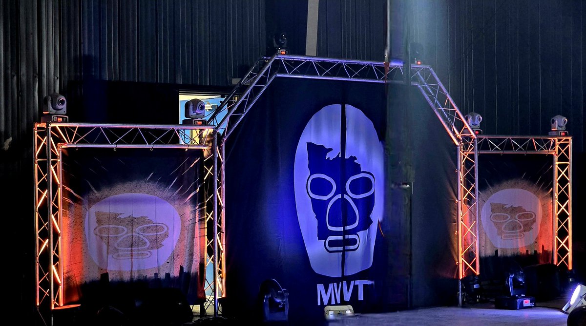 WarriorPPW's tweet image. Back on The Mics with @BroRoganPPW @IsThisWrestling and @FugateJohn for @mwtwrestling Benefit Show for @ColeRadrick here in Spencer, In #MWTCole