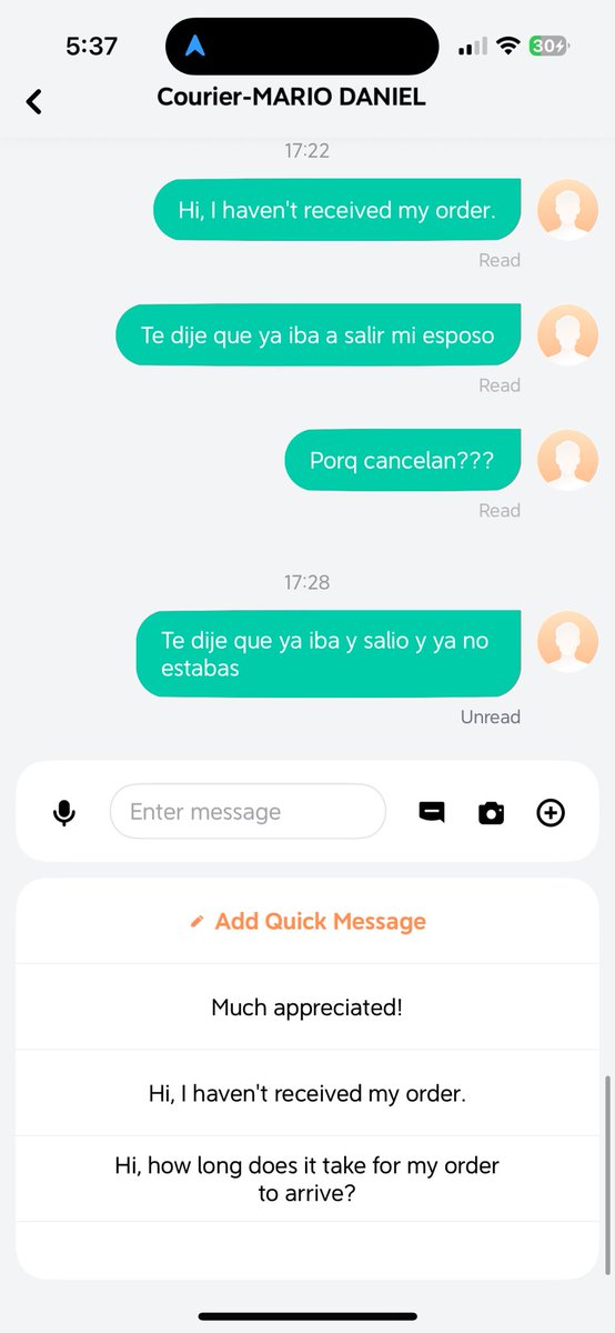 mayprz92's tweet photo. @didifood @DidifoodMX Didi roba!
Sus repartidores van sin licencia y aparte de eso te cancelan el pedido y te lo cobran completo!Me robaron mi pedido a pesar de hablar con ellos y te cobran!! Soporte me dice que no me lo regresa
@Profeco https://t.co/dkfKhN3xae
