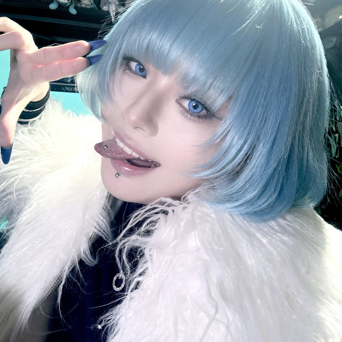 えぶホス ミオ コスプレ えぶりでいホスト えぶホス ミオ コスプレ 衣装 ウィッグ 小道具