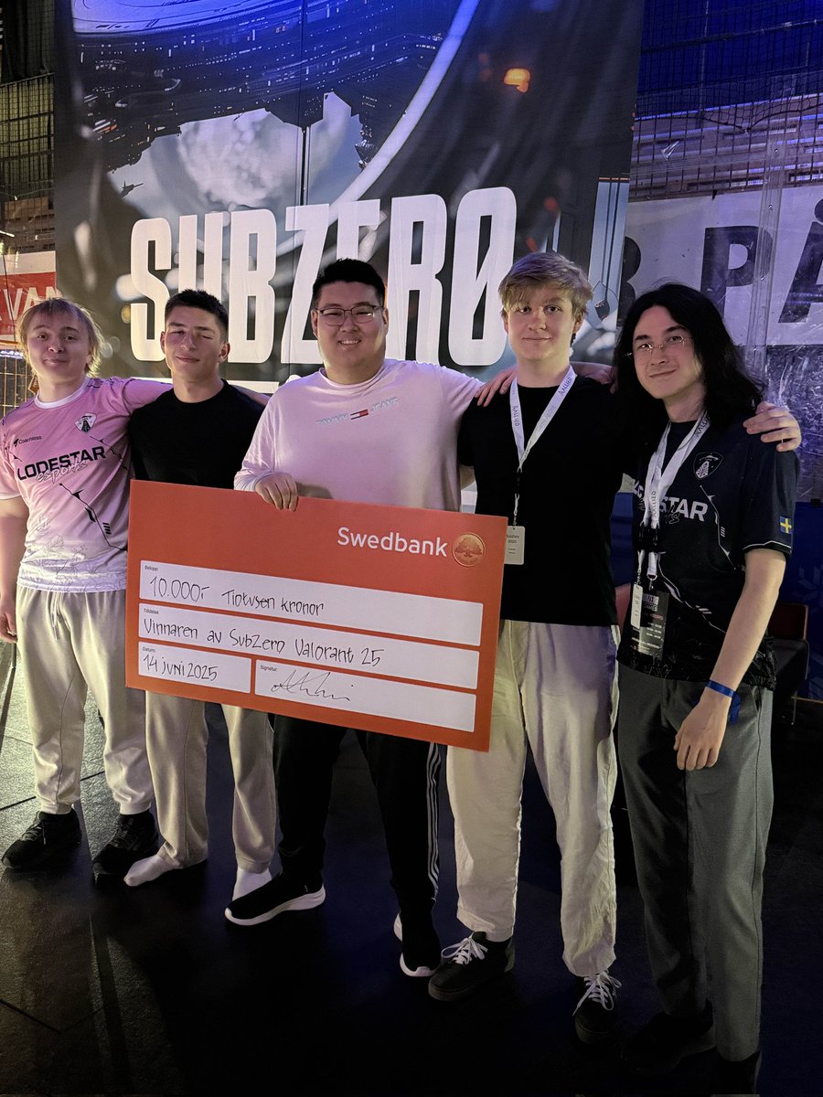 Won my first Valorant lan tournament with the boys