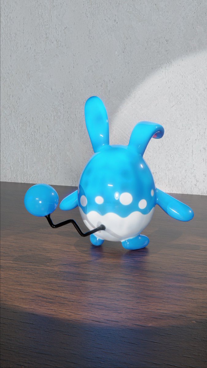 mrn_blender's tweet image. ガラスのマリルリ
#blender #3DCG #b3d