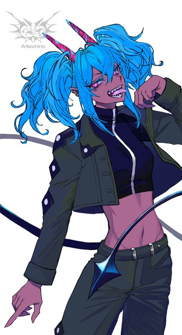 Mosoさん(@Moso_mu)に
未完成悪魔機械科事典から
 ルレッキーノを描いてもらいました! ありがとうございます!!
https://t.co/icQwjRRdpF #Skeb #Commission @skeb_jpより 