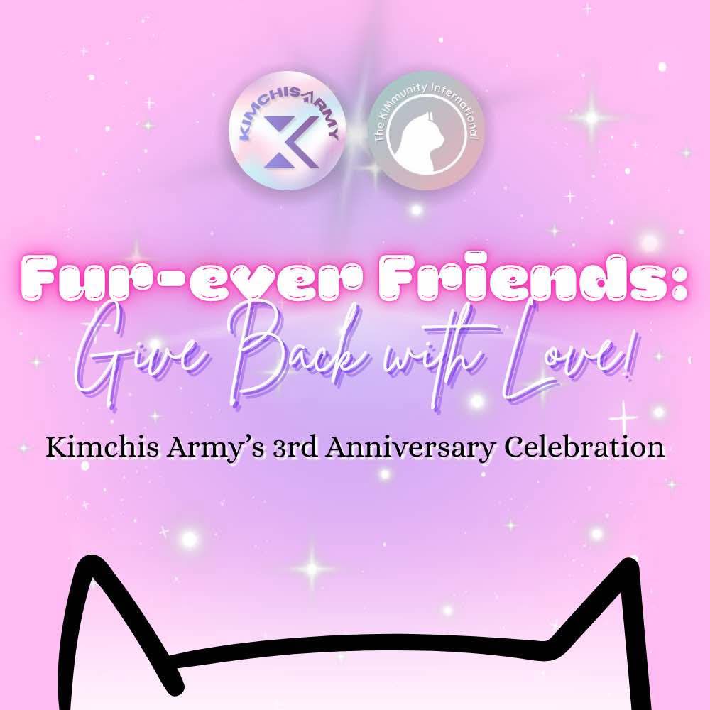 kimchisArmy's tweet image. HAPPY KIM DAY! 🐱

Three years of laughter, tears, and unforgettable memories. ❤️ Thank you for being part of our journey!  Get ready – our special 3rd Anniversary Celebration is almost here!

THREE YEARS OF KA
#CelebratingWithKA
#HORI7ON #호라이즌 
#HORI7ON_KIM
@HORI7ONofficial