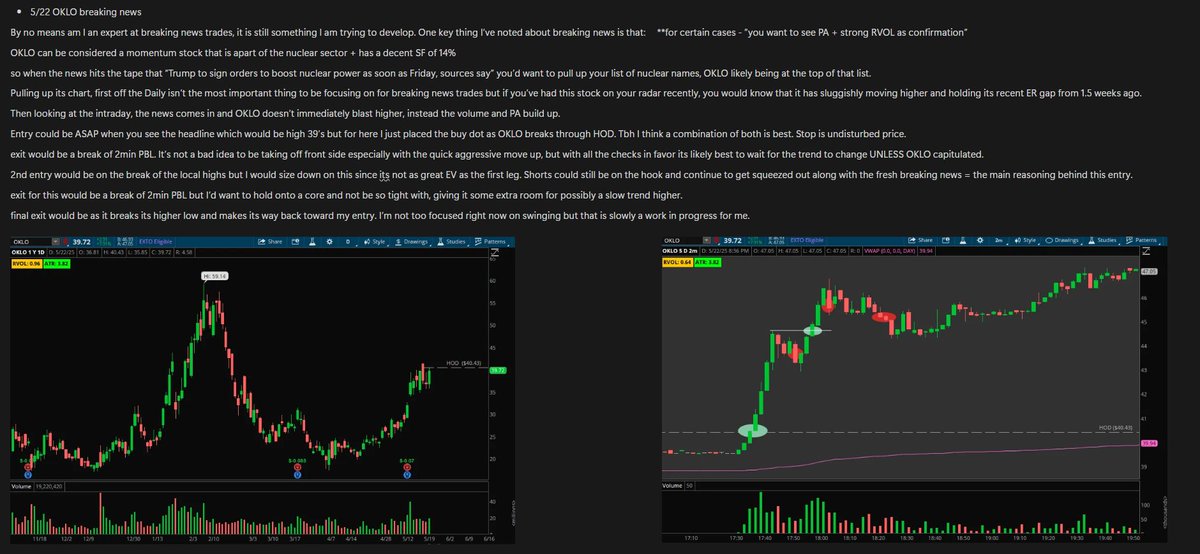 KennethBosss's tweet photo. A bit late but here at the top opps + easy layups that fit my playbook and also some other trades I am trying to develop from last month May. https://t.co/IXIY1R4pVz 
$GOOGL $TSLA $HIMS  $OKLO $SPCE $SOUN $FSLR $UBER $UNH $WOLF $DJT $CRWV $UNH https://t.co/VMGnZGDGZp