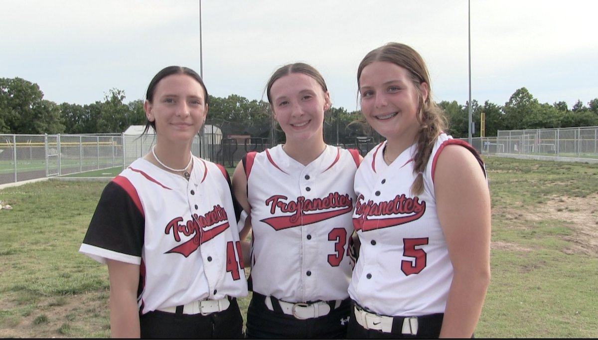 Ozark Classic II softball Tny at the Branson RecPlex

Trojanettes     9
Psychos           7

Winning Battery:

Winning Pitcher - Paizley Milne
Closer - Zoey Redmond
Catcher - Annalee Livengood

Trojanettes will play tomorrow at 11:00am, Tanger Field in the Winners Bracket.