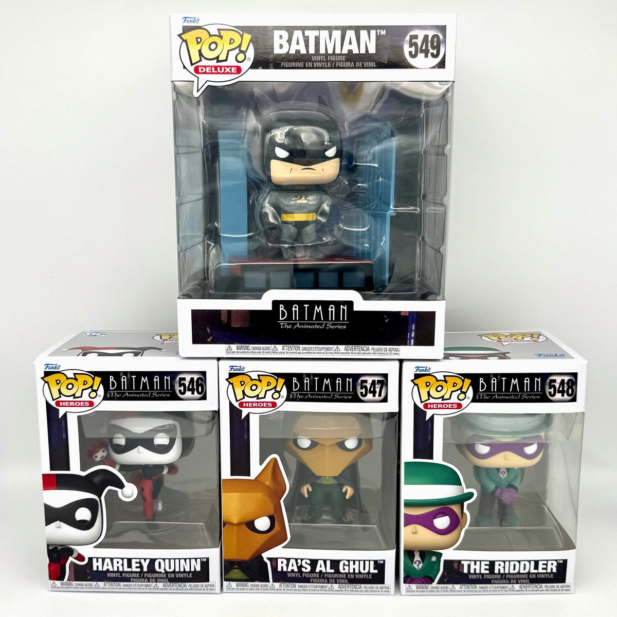 FunkoPOPsNews's tweet image. Mail time! Grabbed the awesome new Batman The Animated Series Funko POPs! Glad to finally have Ra’s Al Ghul ~ grab them below!
   EE ~ fnkpp.com/EEDC
   Amzn ~ fnkpp.com/AmDC
#Ad #BTAS #BatmanTheAnimatedSeries #FPN #FunkoPOPNews #Funko #FunkoPOP