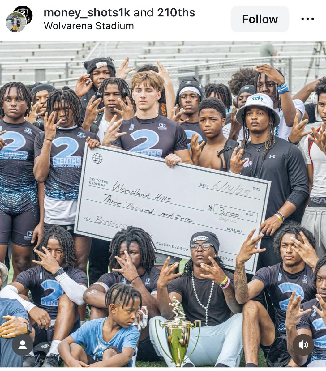 Akenomics's tweet image. Landon Akins
Game winning TD catch to go to the Ship!
Game winning touchdown catch to win the Ship!@210ths @LandonAke1