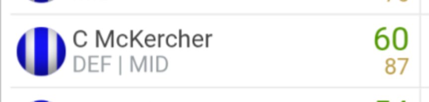 Thanks for the rain. Gave a few of us another look.. 😎 #afl #supercoach