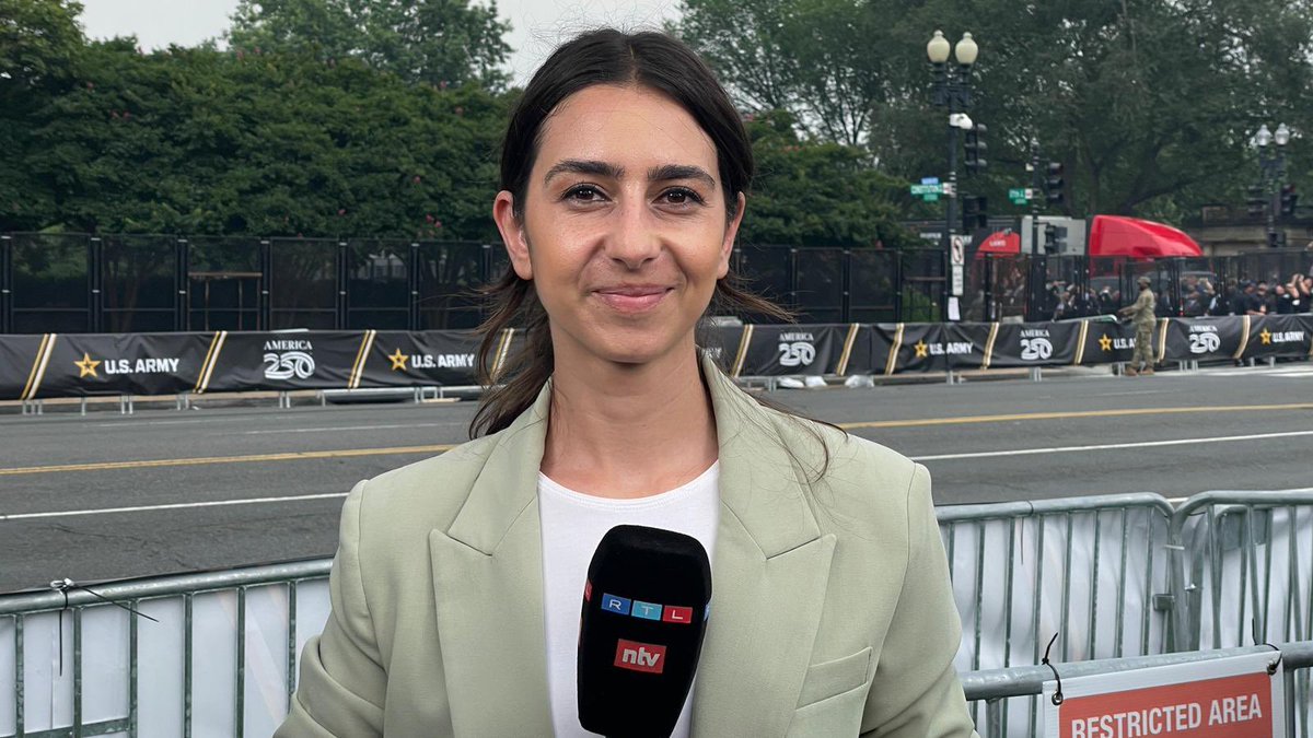 The Associated Press | AP 360 (@ap_gms) on Twitter photo The US Army turns 250. Trump turns 79. Cue funnel cakes, festive bling, military might — and protest. Irem Barlin is at the military parade in Washington DC reporting for Germany’s <a href="/ntvde/">ntv Nachrichten</a> The US Army turns 250. Trump turns 79. Cue funnel cakes, festive bling, military might — and protest. Irem Barlin is at the military parade in Washington DC reporting for Germany’s <a href="/ntvde/">ntv Nachrichten</a>