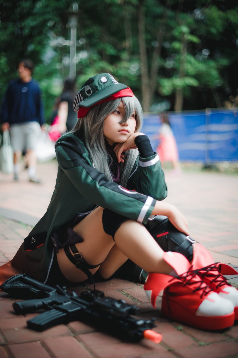 Shark_Shaking's tweet image. #少女前线
#G11 
#Mechty

「하아암-... 졸려...💤」