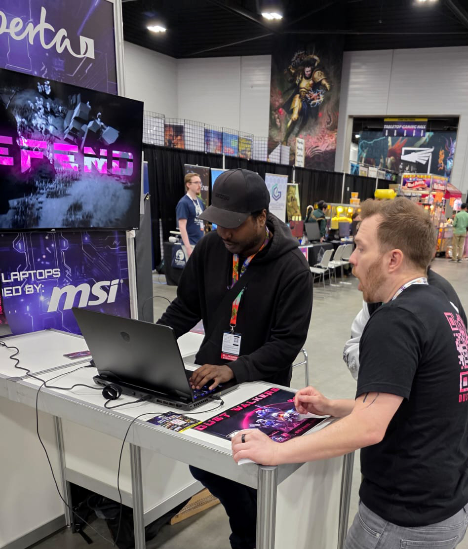 LanceMueller_'s tweet photo. Wow! We are blown away by the support everyone has shown for the game! Thank you to everyone who came out to play Dust Walkers at #gameconcanada!

https://t.co/MiKsPNAGfO

#indiegame #indiegames #indiedev #roguelike #strategy https://t.co/yQloQE5Hrm