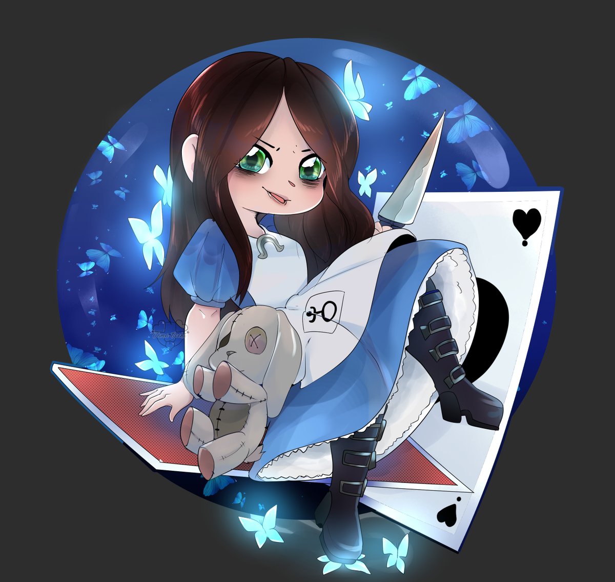 ""Welcome to Wonderland""

FanArt #AliceMadnessReturns