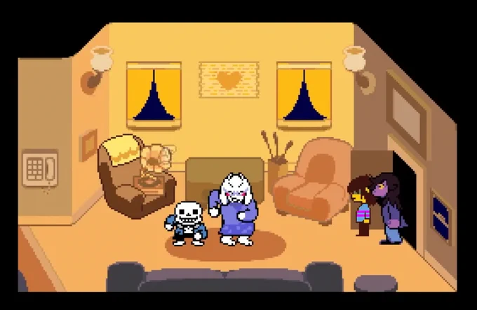i wanna go back in time and tell a 2017 undertale fan that this is a screenshot from undertale 2