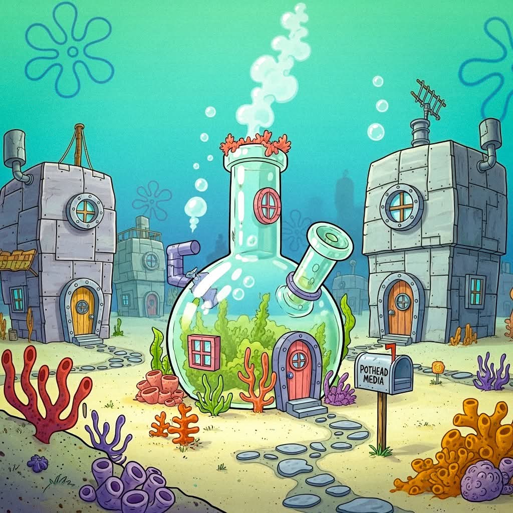 Mi casa si viviera en Fondo de Bikini 🌊