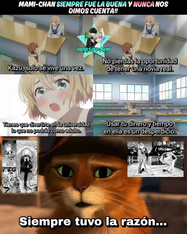 #rentalgirlfriend  fue mucha vergüenza ajena pero, siempre te quise mami-chan