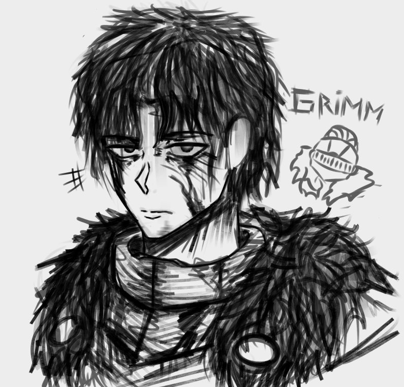 MR_ZEJ's tweet photo. GRIMM 🗡️
#BLACKSOULS #blacksouls2 #blacksoul 
Drawn by @deva_nayukich https://t.co/sqaFdnulPS