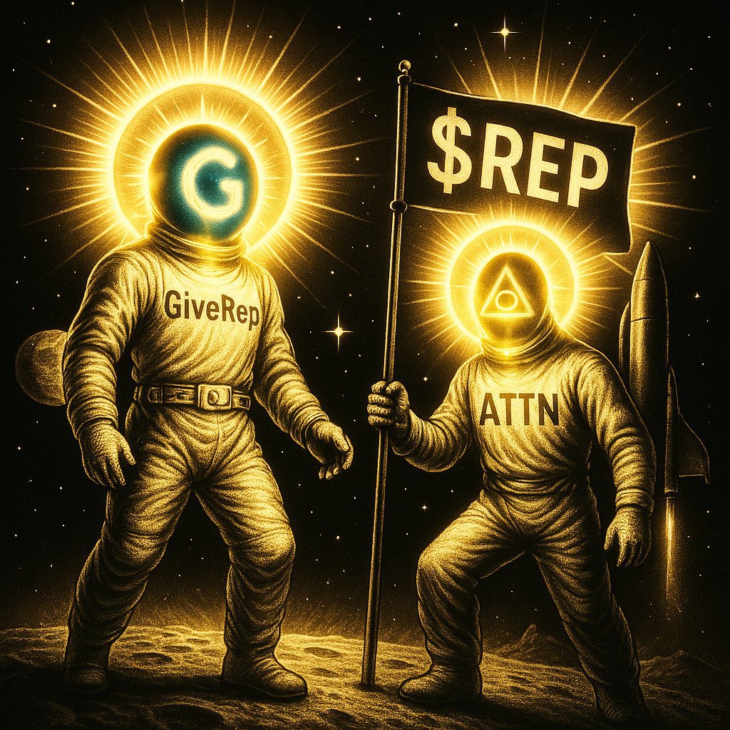twtertrend's tweet photo. Gm @Giverep

1 Like = 1 $REP 
1 Retweet = 2 $REP
1 comment= 1 $REP
1 Comment+ 1 retweet= 3 $REP
1REP = 1$

Follow everyone who Retweet, let’s swim in $REP Together!

@GiveRep
 
@ATTNtoken https://t.co/lcG2iTDmSK