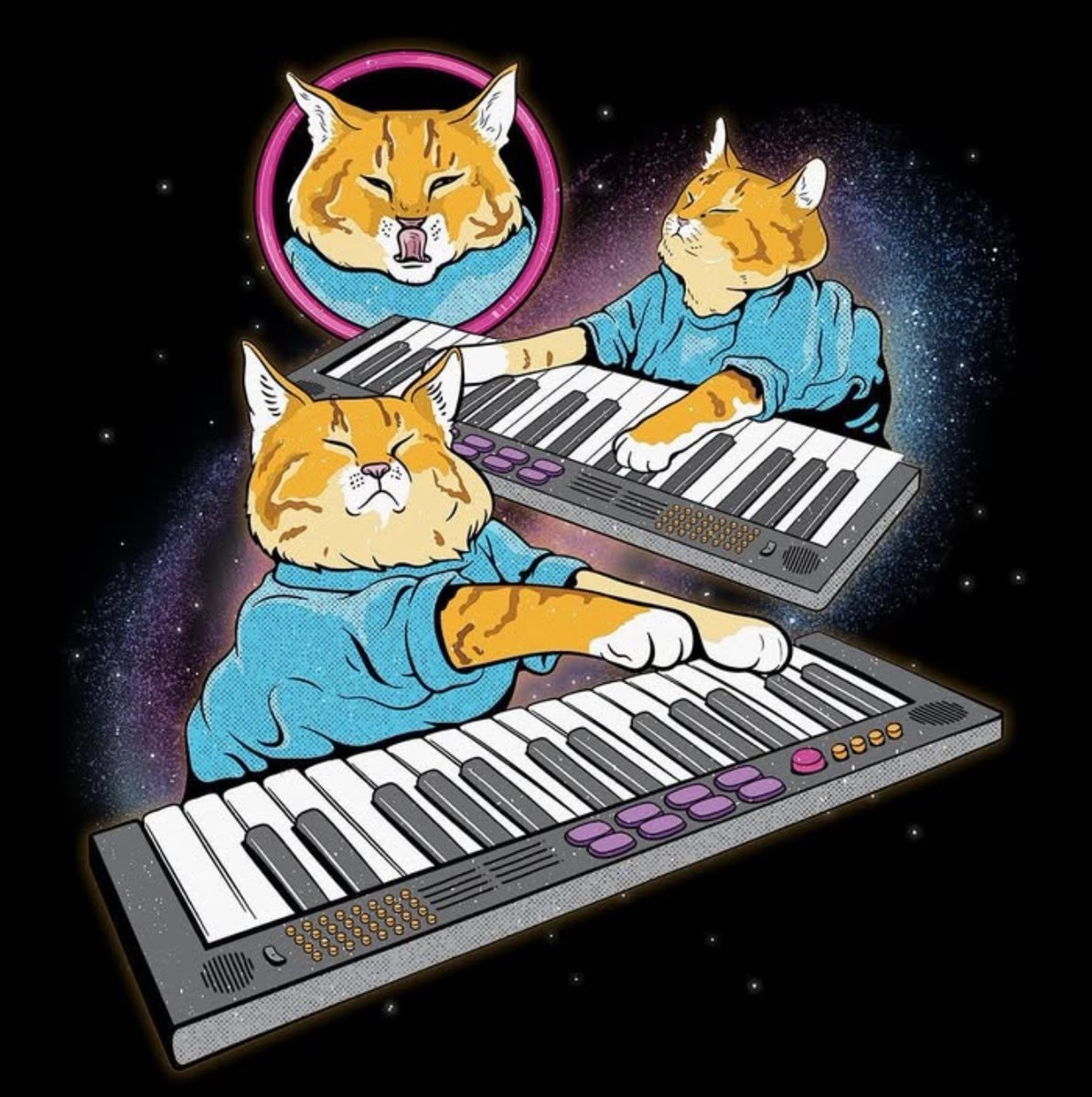 The cat plays on.

$KEYCAT