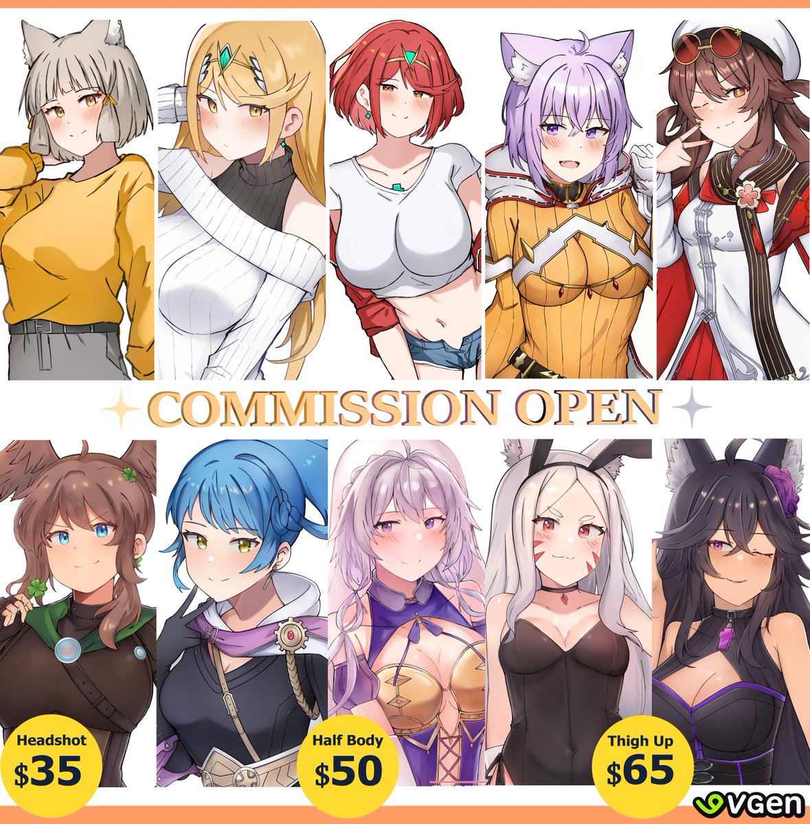 Meidza_D's tweet image. [RTs are appreciated!!]       

✨COMMISSION OPEN✨
Hello Everyone! 
😆I&apos;m Opening Commission in VGen!
✨ VGen : vgen.co/Meidza_D

#Commissions #commissionsopen #VGen #VGenComms #Xenoblade #ゼノブレイド