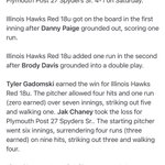 Photo by Illinois Hawks Baseball 18u Red (@hawks18ured)