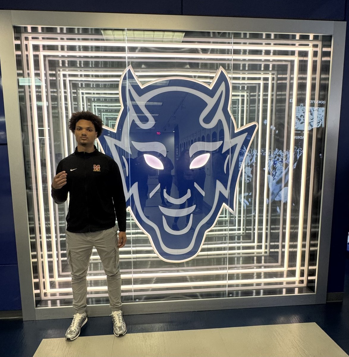 Ethan Stanford 2027 OLB/ATH (@ethan_stan26) on Twitter photo Ready to compete at Duke tomorrow!!!!
<a href="/BMACFootball/">Bishop McNamara Football</a> <a href="/CoachG_Calhoun/">Greg Calhoun</a> <a href="/CoachBryceGOAT/">Coach Bryce 🏈</a> <a href="/VBentley_2/">V'Angelo Bentley</a> <a href="/brendanpernecky/">Brendan Pernecky</a> <a href="/RocCarmichael/">Roc Carmichael</a> Ready to compete at Duke tomorrow!!!!
<a href="/BMACFootball/">Bishop McNamara Football</a> <a href="/CoachG_Calhoun/">Greg Calhoun</a> <a href="/CoachBryceGOAT/">Coach Bryce 🏈</a> <a href="/VBentley_2/">V'Angelo Bentley</a> <a href="/brendanpernecky/">Brendan Pernecky</a> <a href="/RocCarmichael/">Roc Carmichael</a>