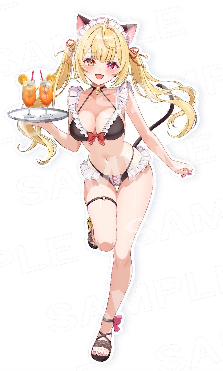 星川サラ 「- ̗̀ #にじそうさく10 事前通販のお知らせ 本日のお昼12時からにじそにて」|ぽめ@ホロクル9th 【H-07】のイラスト