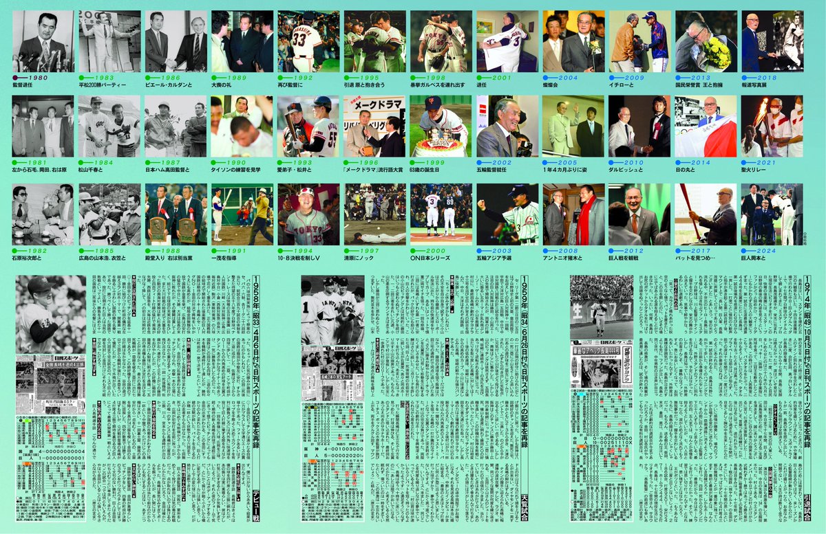 日刊スポーツでは長嶋茂雄さん特別追悼紙面「ありがとう ミスター