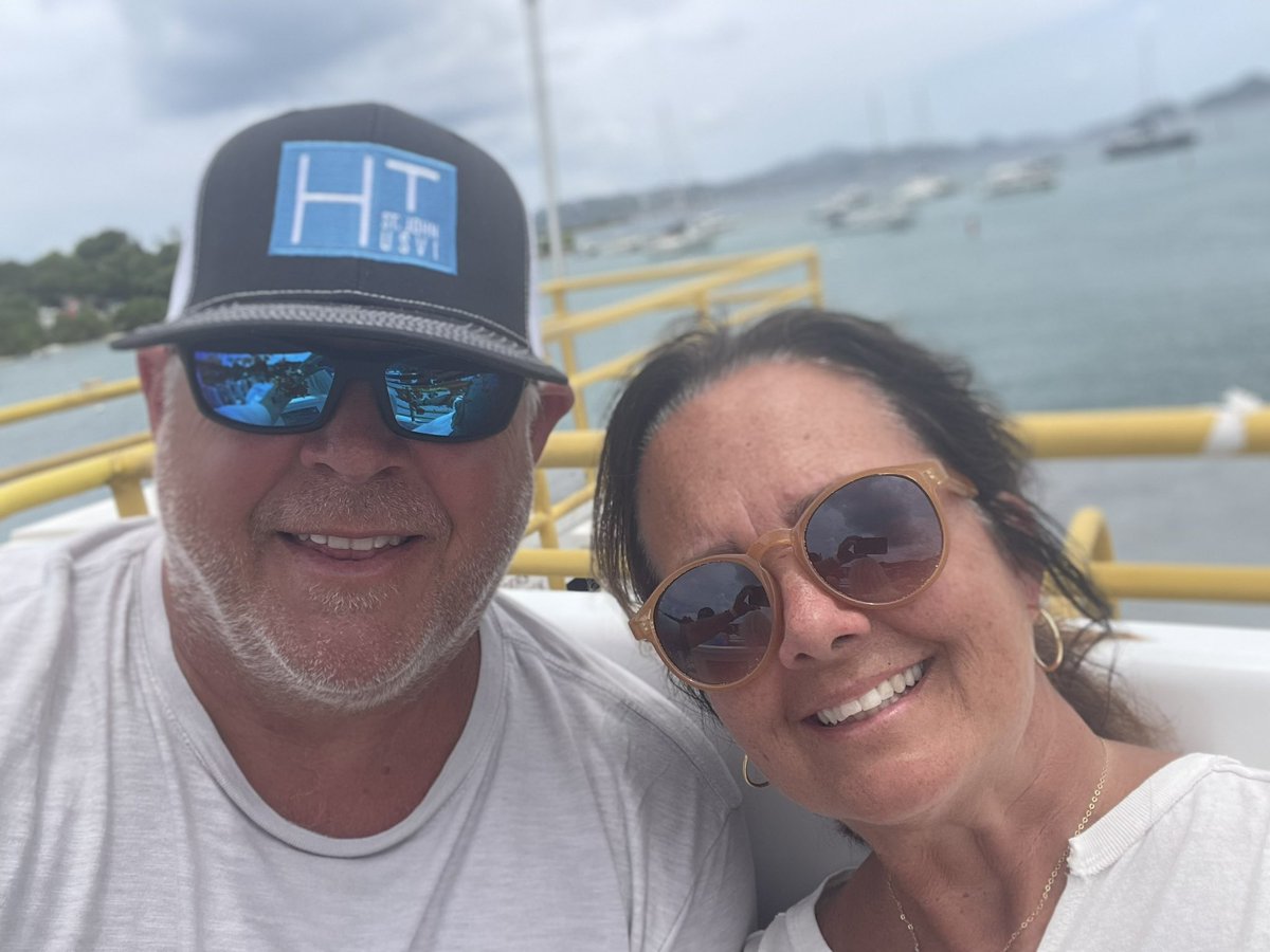 TimBrack2's tweet image. Good time with good friends. St John's-USVI is a sight to behold.