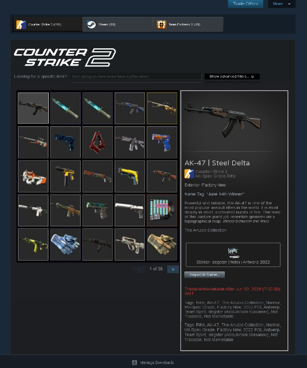 slickalous's tweet photo. Does anyone want this shit in my inventory? @Everyone @Default https://t.co/eoLS6W2kND