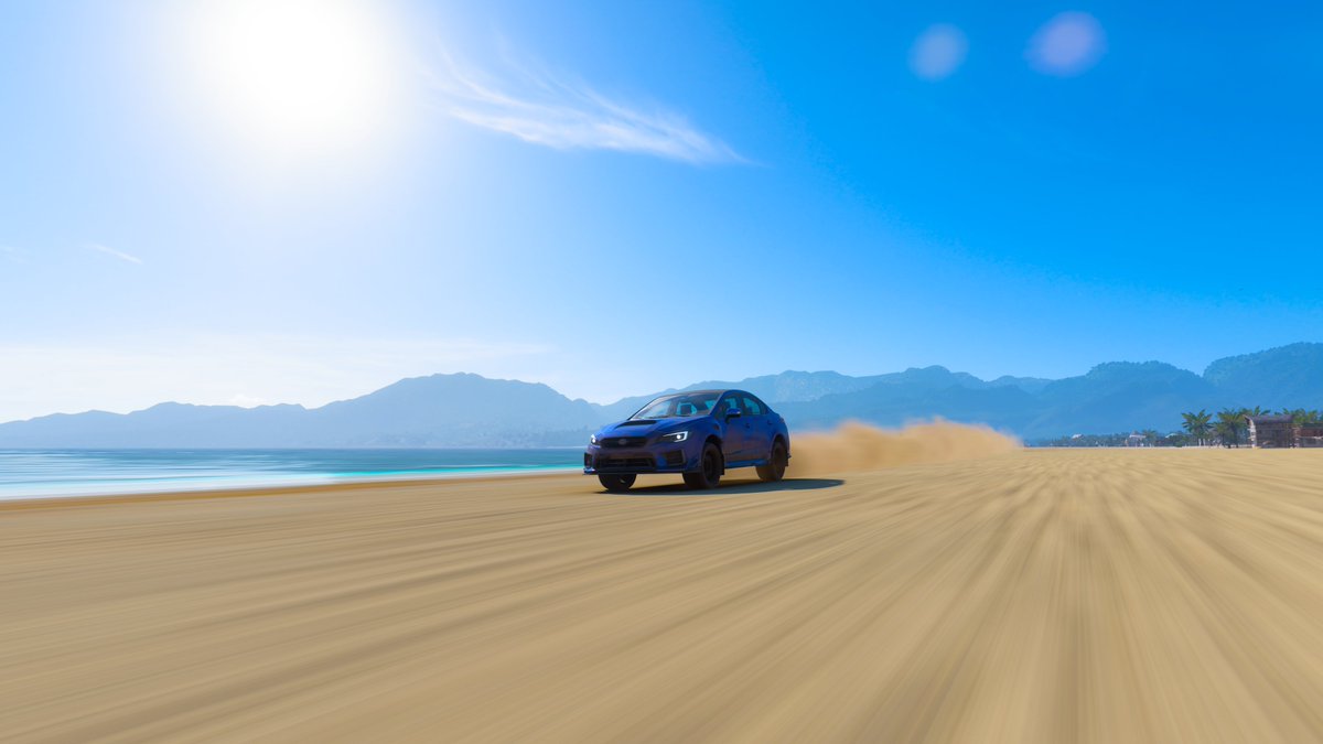 Subaru commercial, "Roads? Where I'm going, I don't need roads." 
#ForzaHorizon5