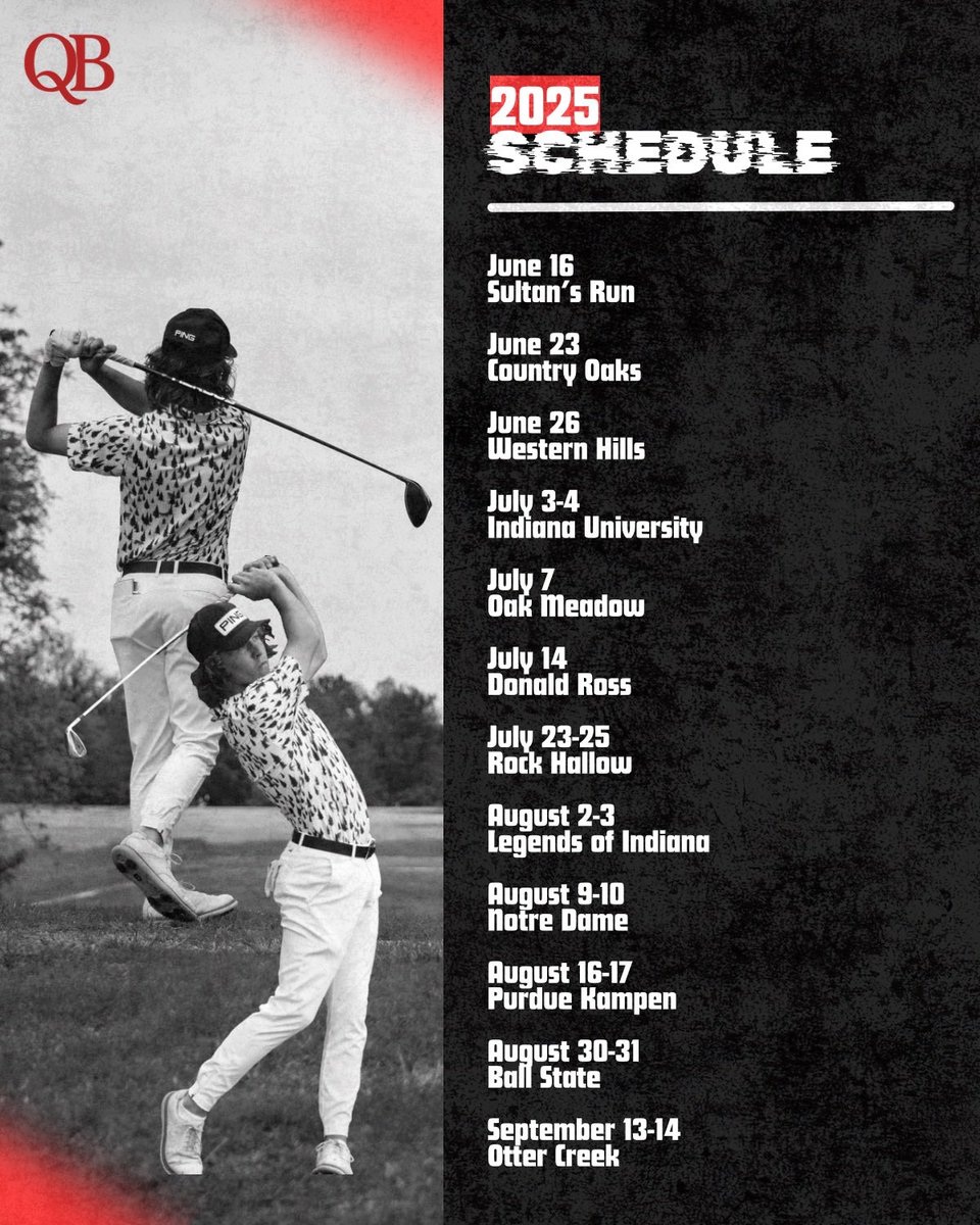 Quinn Bane (@quinnbane) on Twitter photo Coaches come check me out this summer!
#Uncomitted #CO2026
<a href="/SWI_Sports/">SW Indiana Sports</a> <a href="/pdcprepsports/">Princeton Clarion Sports</a> <a href="/DACCmgolf/">DACC Men’s Golf</a> <a href="/GolfCoachNorth/">Doug North</a> <a href="/_ocu_golf/">Oakland City University Golf</a> <a href="/Earlham_Golf/">Earlham Men’s Golf</a> <a href="/FCGrizMGolf/">Franklin College Men’s Golf</a> <a href="/HCCMensGolf/">Highland Community College Golf</a> <a href="/UIndyMGolf/">UIndy Men's Golf</a> <a href="/FCGrizMGolf/">Franklin College Men’s Golf</a> <a href="/PCHSboysGolf/">PCHS Tigers Boys Golf</a> <a href="/indianahsgolf/">Indiana HS Golf</a> <a href="/pomeroygolf/">Kyle Miller</a> <a href="/jalcAthletics/">John A. Logan College Athletics</a> Coaches come check me out this summer!
#Uncomitted #CO2026
<a href="/SWI_Sports/">SW Indiana Sports</a> <a href="/pdcprepsports/">Princeton Clarion Sports</a> <a href="/DACCmgolf/">DACC Men’s Golf</a> <a href="/GolfCoachNorth/">Doug North</a> <a href="/_ocu_golf/">Oakland City University Golf</a> <a href="/Earlham_Golf/">Earlham Men’s Golf</a> <a href="/FCGrizMGolf/">Franklin College Men’s Golf</a> <a href="/HCCMensGolf/">Highland Community College Golf</a> <a href="/UIndyMGolf/">UIndy Men's Golf</a> <a href="/FCGrizMGolf/">Franklin College Men’s Golf</a> <a href="/PCHSboysGolf/">PCHS Tigers Boys Golf</a> <a href="/indianahsgolf/">Indiana HS Golf</a> <a href="/pomeroygolf/">Kyle Miller</a> <a href="/jalcAthletics/">John A. Logan College Athletics</a>
