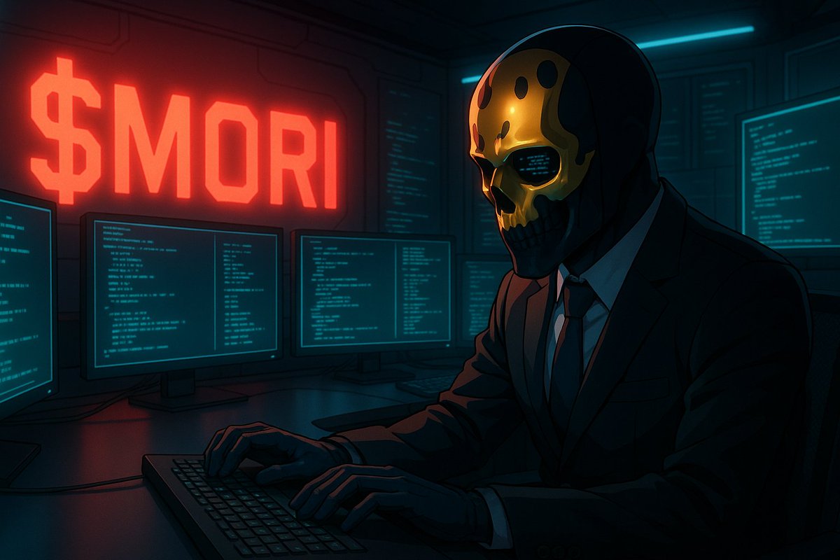 WalletWizardX's tweet image. Every giga move is boring at first. $MORI is boring now. Boring = early. Write that down.
 #MoriCoinCrypto #mori