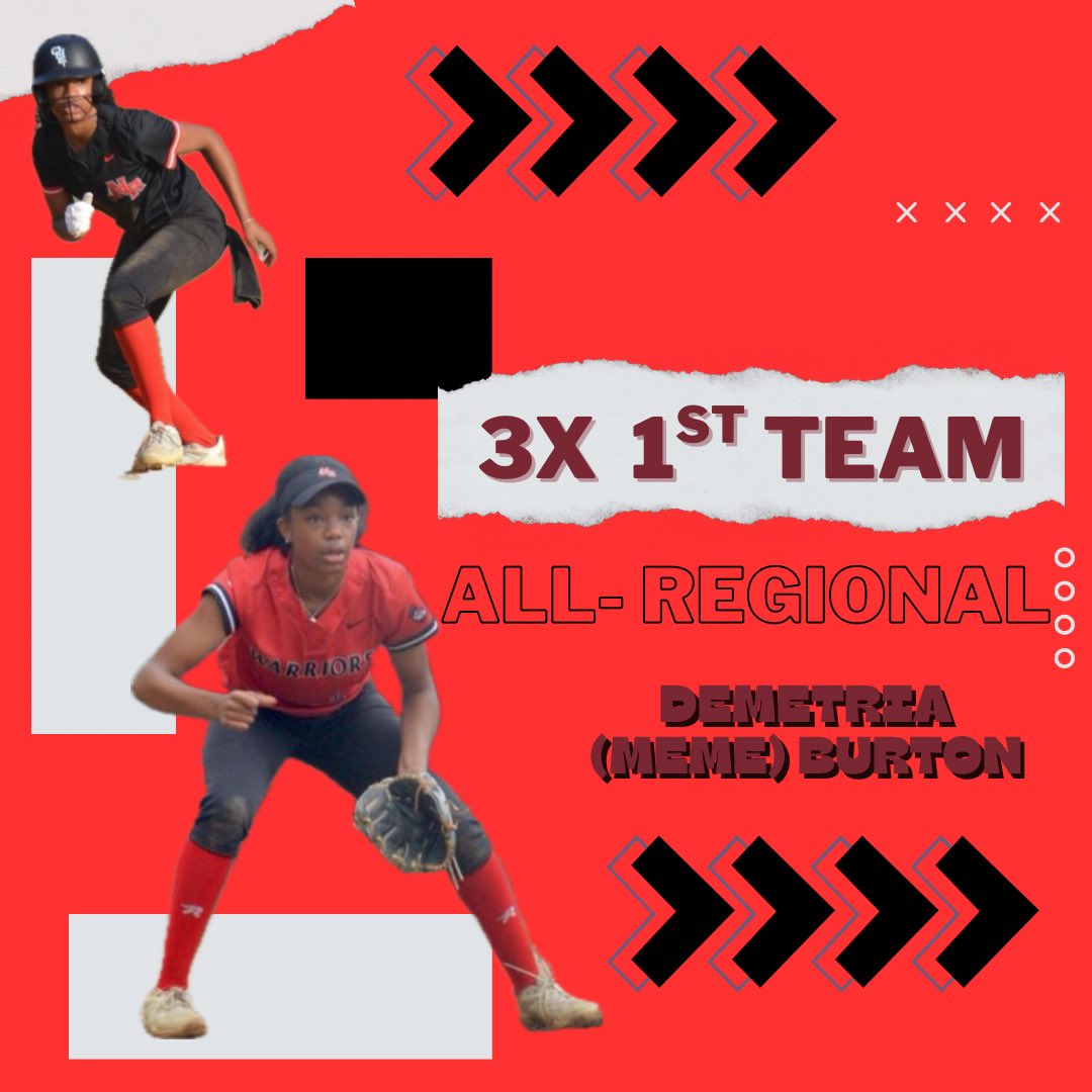 Honored to be 1st team All-Region!! GO Warriors/OHE!! <a href="/NCATSOFTBALL/">The Official NC A&T Aggie Softball</a> <a href="/CoachA2320/">Coach A🥎</a> <a href="/MasonSoftball/">George Mason Softball</a> <a href="/OHE18UNational/">OHE 18U Kellogg/Miller</a> <a href="/ohesoftball/">Orion Hunter Elite (OHE)</a> <a href="/CNUSoftball/">CNU Softball- 2022 National Champions</a> <a href="/CoachAMRobSB/">Coach A. Robinson</a> <a href="/ElliottSaysWhat/">Brandon Elliott</a> <a href="/VWUSOFTBALL/">Va Wesleyan Softball</a> <a href="/UNCSoftball/">Carolina Softball</a> <a href="/RoyalsSball/">Queens Softball</a> <a href="/DelStSB/">Delaware State SB</a> <a href="/hupirates_sb/">Hampton Pirates Softball</a>