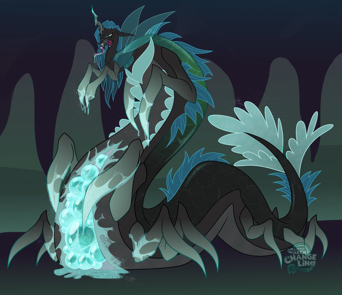 handra___'s tweet photo. Well, okay, I'm ready to introduce HER to you.
The "culprit of the celebration" and Equestria's new scourge
Queen Crysalis

#mlp #PonyVirus #mylittlepony #QueenCrysalis https://t.co/8wz7PSaiwb