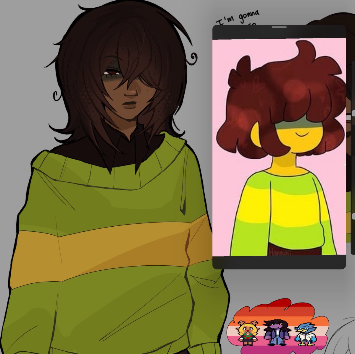 harlequin doll tweet media