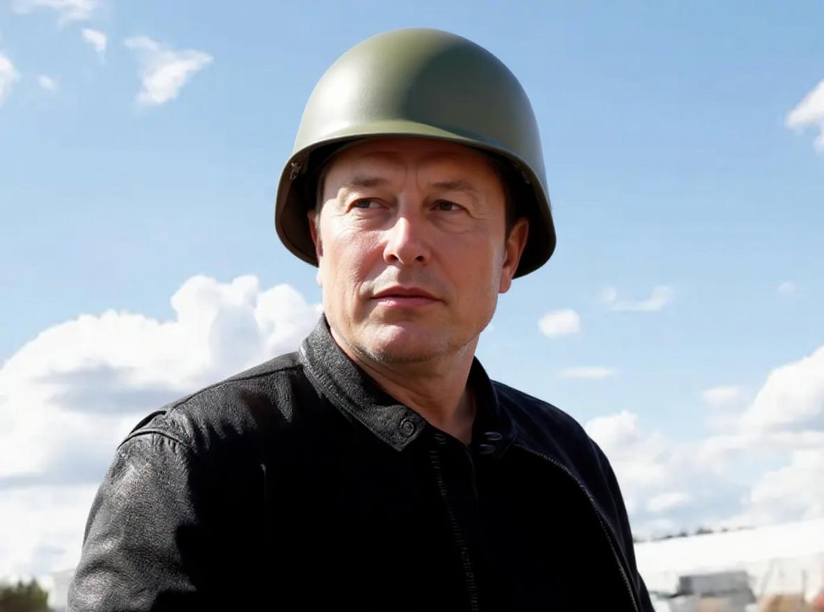 Elon Got his $Helmet Too