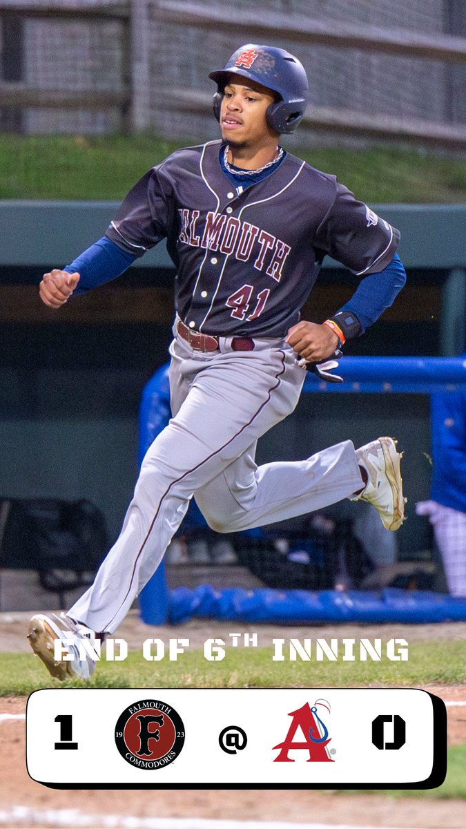 SIXTH INNING SCORE UPDATE  #RollDores

<a href="/j_smitty42/">johnsmith</a>  <a href="/OfficialCCBL/">Cape League</a>