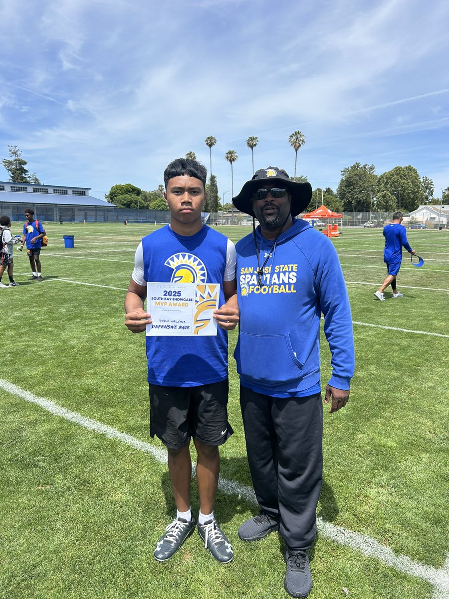 Tyson Brody Wailehua (@moosewailehua) on Twitter photo Day 2 at <a href="/SanJoseStateFB/">San José State Football</a>. Thankful to receive the defensive MVPx2. Thank you <a href="/CoachMaday/">Coach Maday</a>, <a href="/CoachGregBurns/">Greg Burns</a>, and <a href="/TheBecaPerez/">Beca Perez</a> for speaking to me after.
-
<a href="/CoachMeyer_/">Nick Meyer</a> <a href="/CoachO_SJSU/">Derrick Odum</a> <a href="/T_Finau92/">Tevita Finau</a> <a href="/CoachFendall/">Neil Fendall - Father, Husband, Coach</a> <a href="/BrandonHuffman/">Brandon Huffman</a> <a href="/BRayStutzmann/">Billy Ray Stutzmann</a> Day 2 at <a href="/SanJoseStateFB/">San José State Football</a>. Thankful to receive the defensive MVPx2. Thank you <a href="/CoachMaday/">Coach Maday</a>, <a href="/CoachGregBurns/">Greg Burns</a>, and <a href="/TheBecaPerez/">Beca Perez</a> for speaking to me after.
-
<a href="/CoachMeyer_/">Nick Meyer</a> <a href="/CoachO_SJSU/">Derrick Odum</a> <a href="/T_Finau92/">Tevita Finau</a> <a href="/CoachFendall/">Neil Fendall - Father, Husband, Coach</a> <a href="/BrandonHuffman/">Brandon Huffman</a> <a href="/BRayStutzmann/">Billy Ray Stutzmann</a>