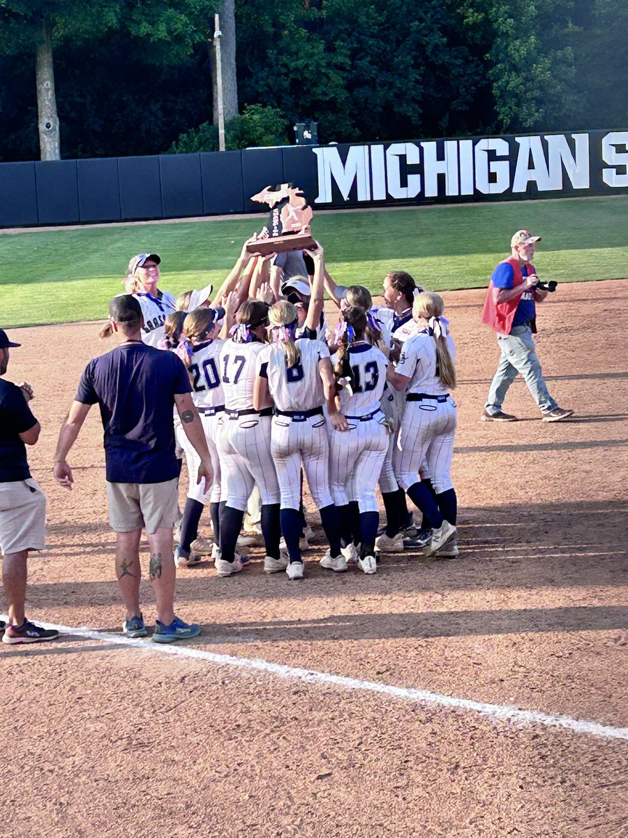 What a season! We are the state champs!
