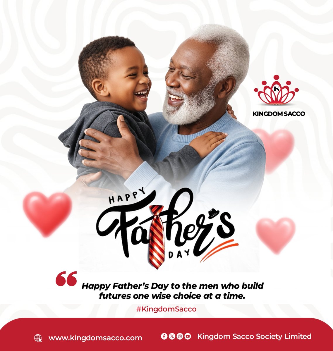 Happy Father's Day

#FathersDay #KingdomSacco
#KMRC