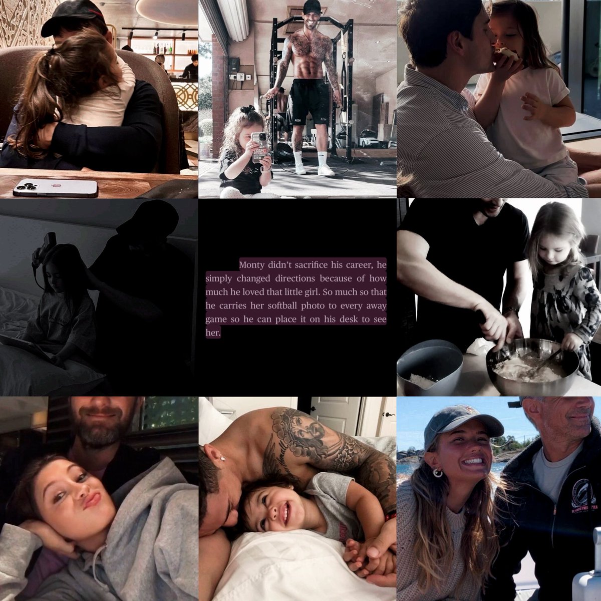 Malakai Rhodes &amp; Emmett (Monty) Montgomery — one of my fav dads